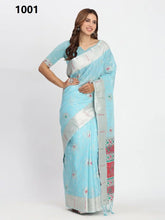 ASTITA Sarees Crafted From Linen Cotton Combine Traditional Elegance With Modern Comfort